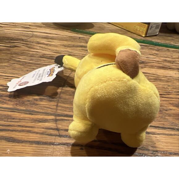 NWT Pokemon Pikachu Aoger 4” Pikachu Plush RARE Asia Only Exclusive G9 - Picture 7 of 7